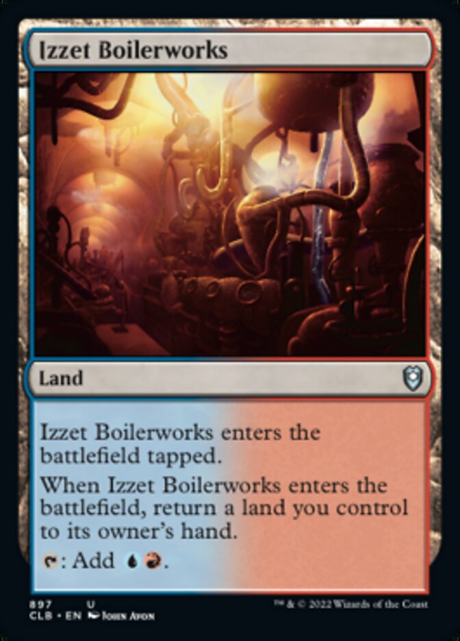 Izzet Boilerworks [Commander Legends: Battle for Baldur's Gate] - Evolution TCG