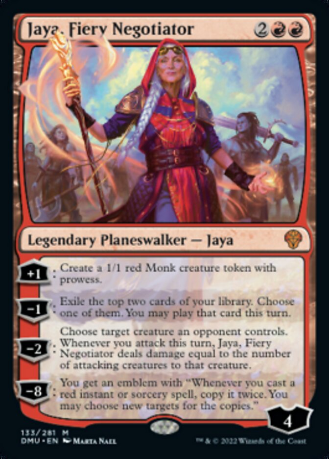 Jaya, Fiery Negotiator [Dominaria United] - Evolution TCG