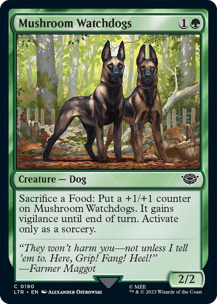 Mushroom Watchdogs [The Lord of the Rings: Tales of Middle-Earth] - Evolution TCG