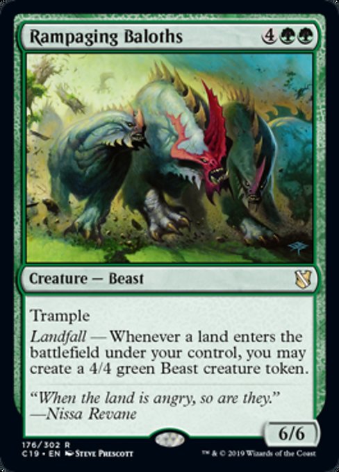 Rampaging Baloths [Commander 2019] - Evolution TCG