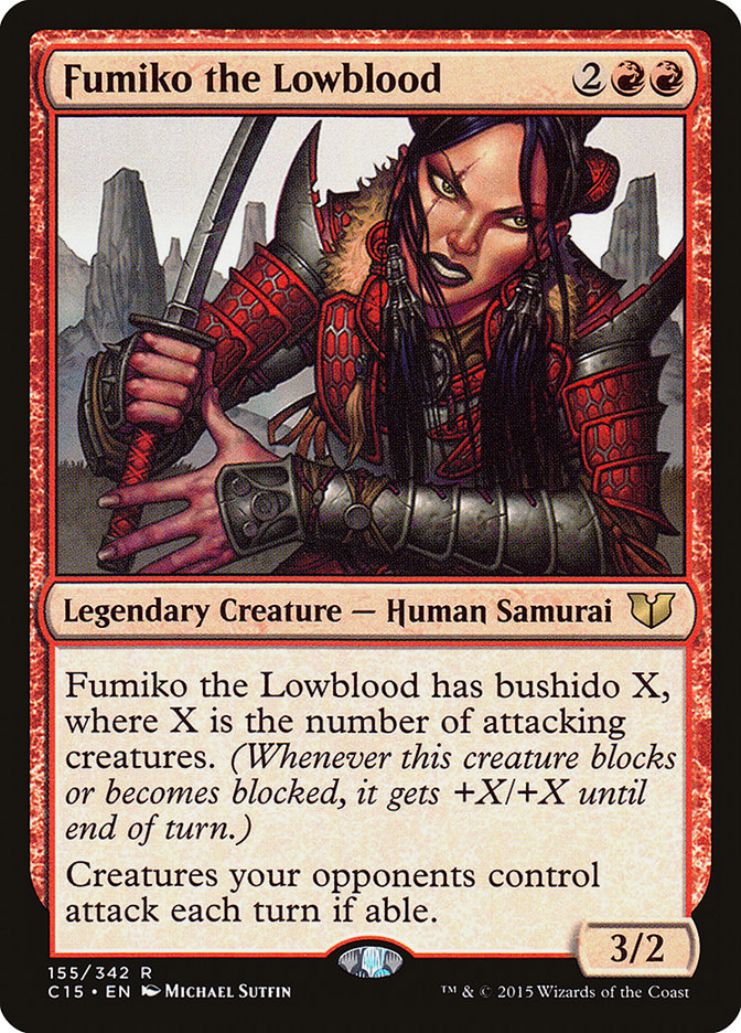 Fumiko the Lowblood [Commander 2015] - Evolution TCG | Evolution TCG