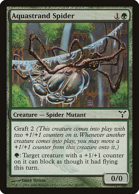 Aquastrand Spider [Dissension] - Evolution TCG