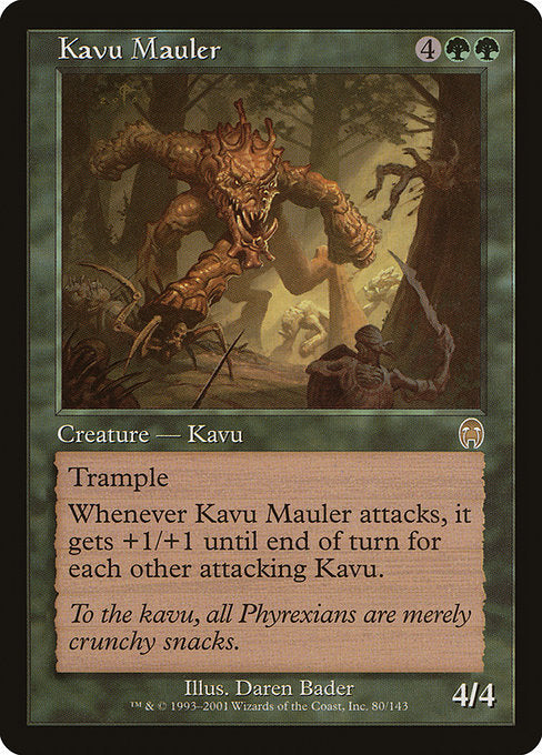 Kavu Mauler [Apocalypse] - Evolution TCG