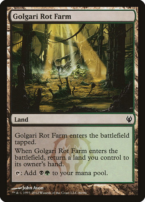Golgari Rot Farm [Duel Decks: Izzet vs. Golgari] - Evolution TCG