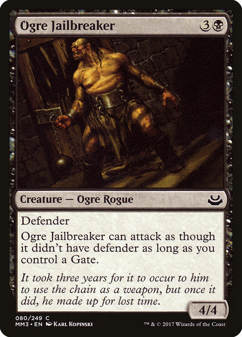 Ogre Jailbreaker [Modern Masters 2017] - Evolution TCG