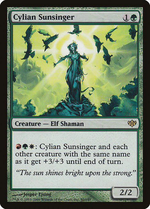 Cylian Sunsinger [Conflux] - Evolution TCG