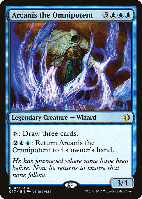 Arcanis the Omnipotent [Commander 2017] - Evolution TCG