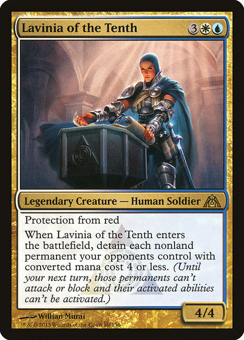 Lavinia of the Tenth [Dragon's Maze] - Evolution TCG