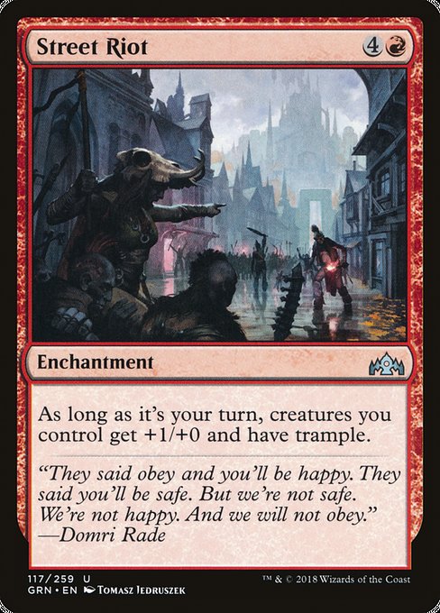 Street Riot [Guilds of Ravnica] - Evolution TCG