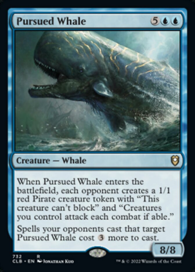 Pursued Whale [Commander Legends: Battle for Baldur's Gate] - Evolution TCG