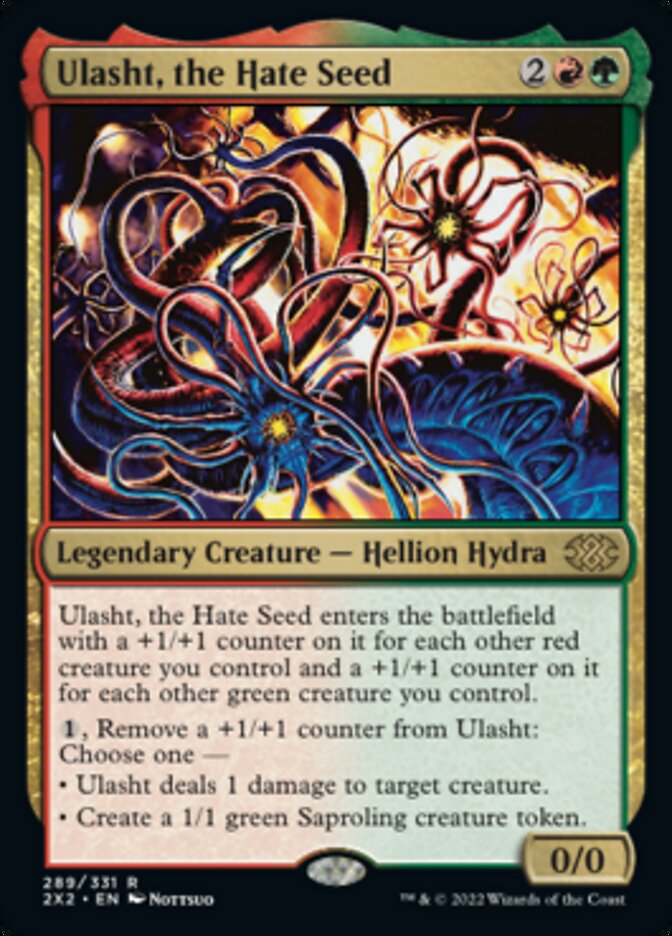 Ulasht, the Hate Seed [Double Masters 2022] - Evolution TCG