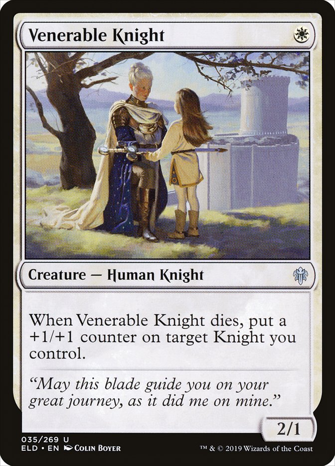 Venerable Knight [Throne of Eldraine] - Evolution TCG