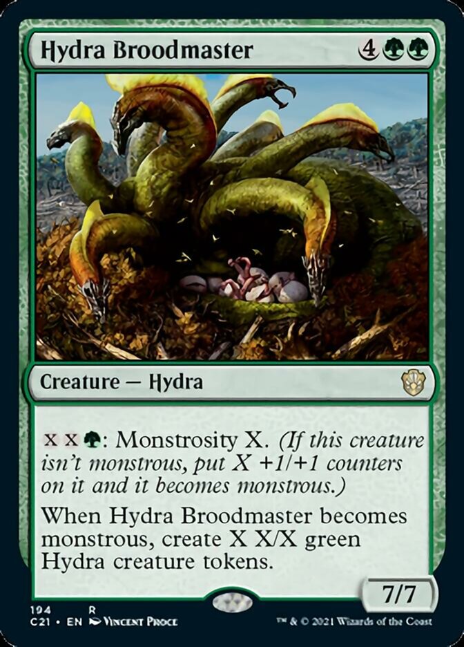 Hydra Broodmaster [Commander 2021] - Evolution TCG