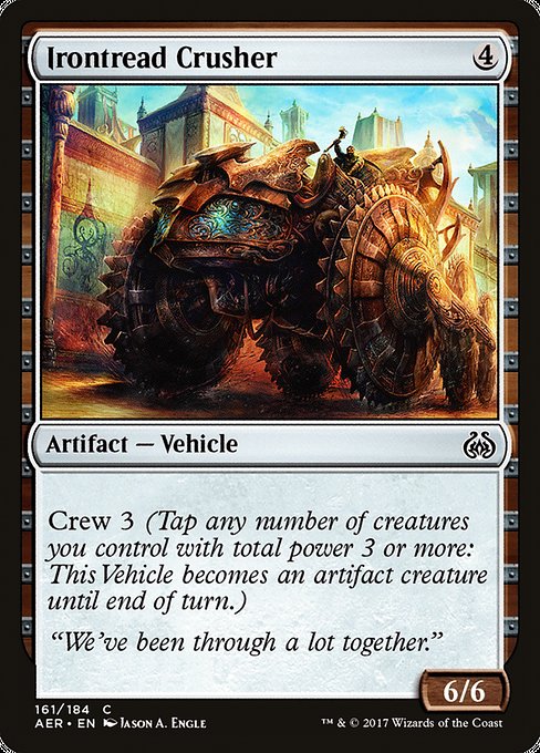 Irontread Crusher [Aether Revolt] - Evolution TCG