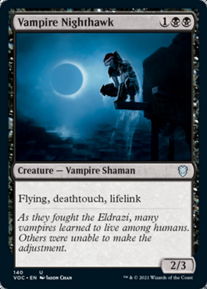 Vampire Nighthawk [Innistrad: Crimson Vow Commander] - Evolution TCG