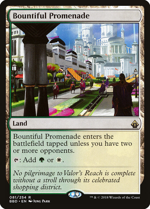 Bountiful Promenade [Battlebond] - Evolution TCG