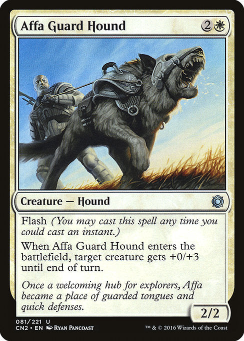 Affa Guard Hound [Conspiracy: Take the Crown] - Evolution TCG
