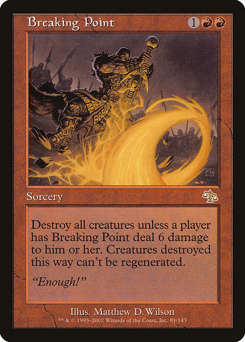 Breaking Point [Judgment] - Evolution TCG