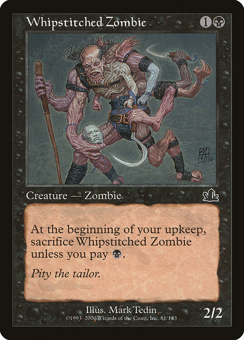 Whipstitched Zombie [Prophecy] - Evolution TCG