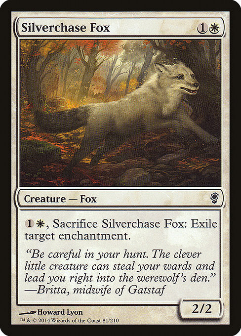 Silverchase Fox [Conspiracy] - Evolution TCG