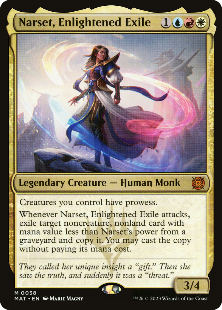 Narset, Enlightened Exile [March of the Machine: The Aftermath] - Evolution TCG