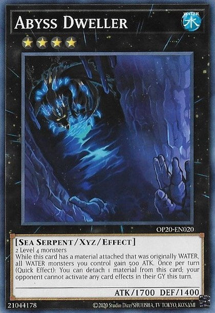 Abyss Dweller [OP20-EN020] Common - Evolution TCG