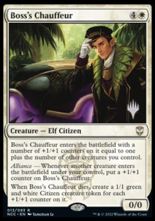 Boss's Chauffeur (Promo Pack) [Streets of New Capenna Commander Promos] - Evolution TCG