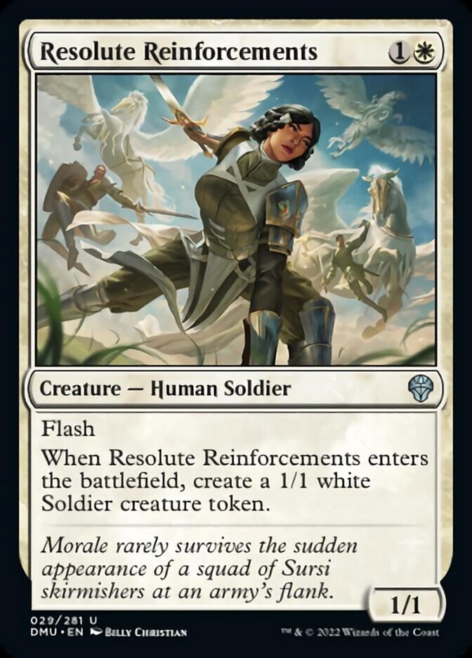 Resolute Reinforcements [Dominaria United] - Evolution TCG