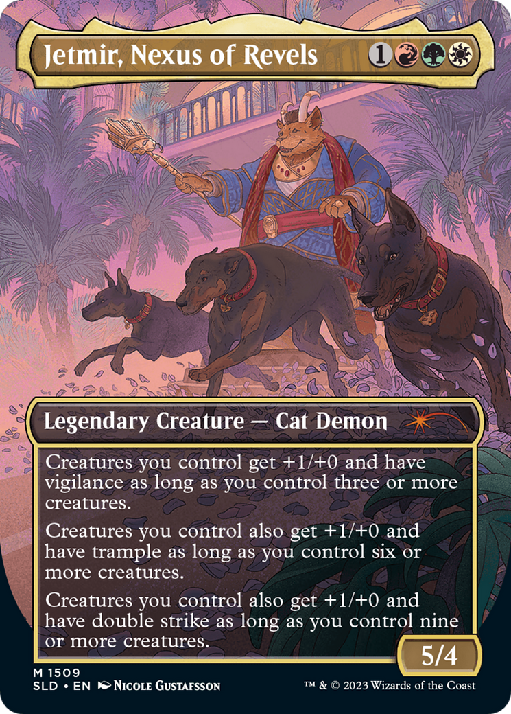 Jetmir, Nexus of Revels // Jetmir, Nexus of Revels [Secret Lair Commander Deck: Raining Cats and Dogs] - Evolution TCG