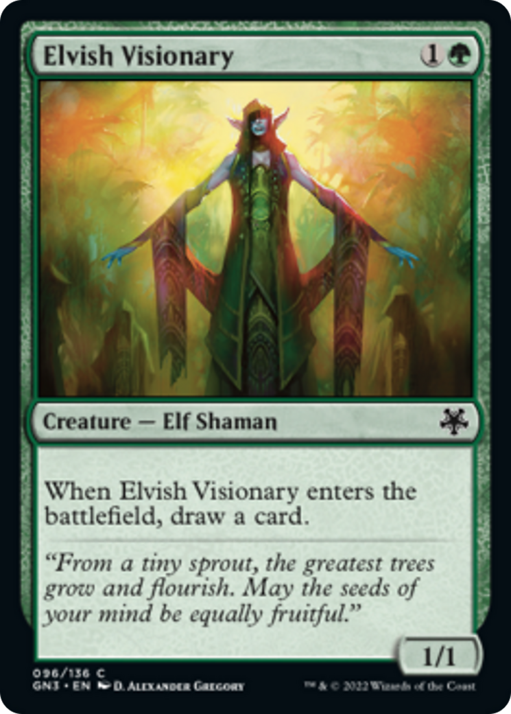 Elvish Visionary [Game Night: Free-for-All] - Evolution TCG