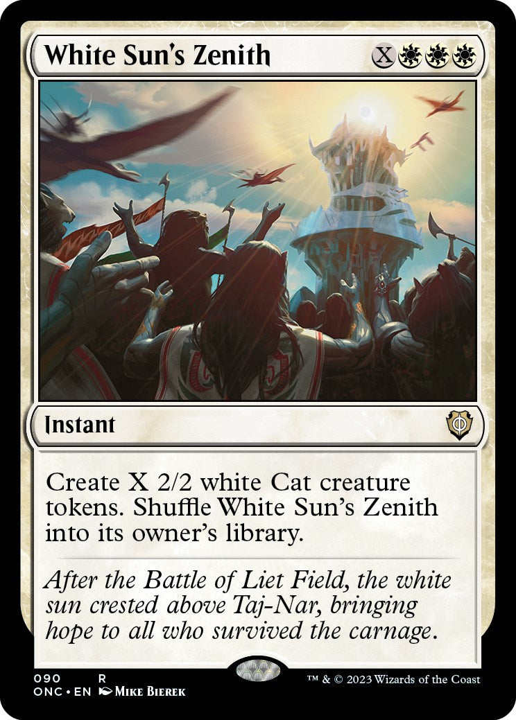 White Sun's Zenith [Phyrexia: All Will Be One Commander] - Evolution TCG