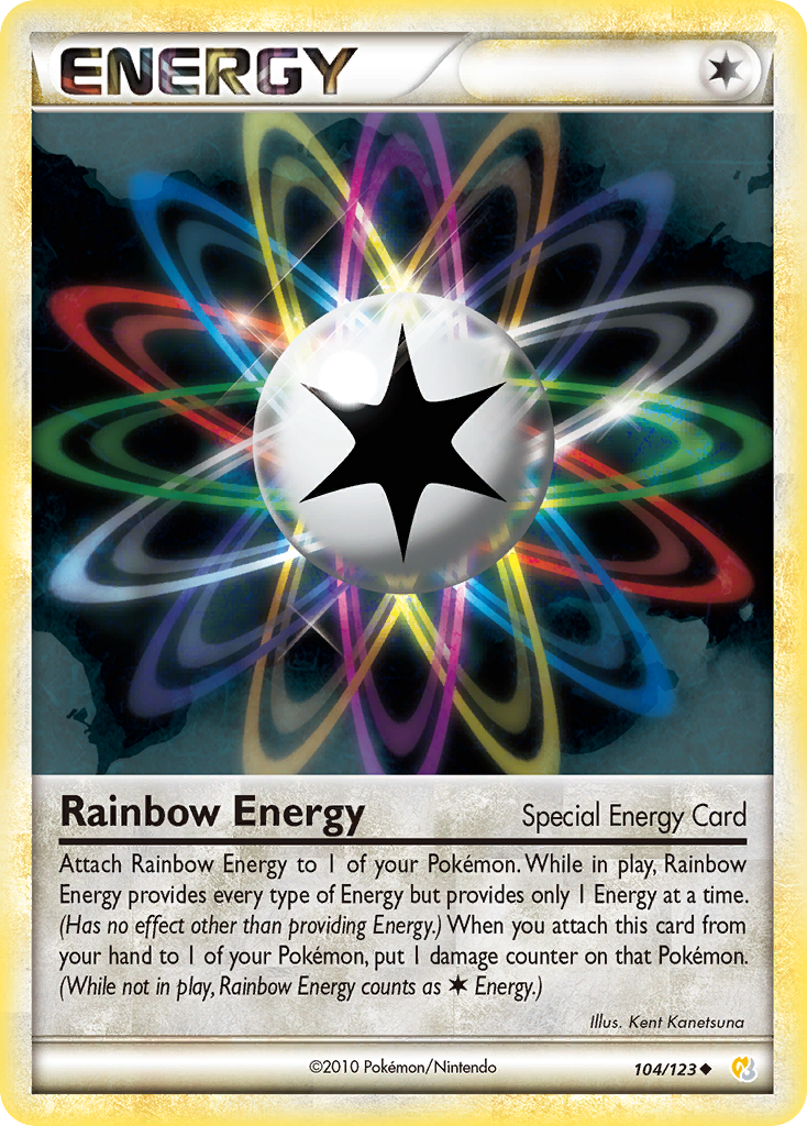 Rainbow Energy (104/123) [HeartGold & SoulSilver: Base Set] - Evolution TCG