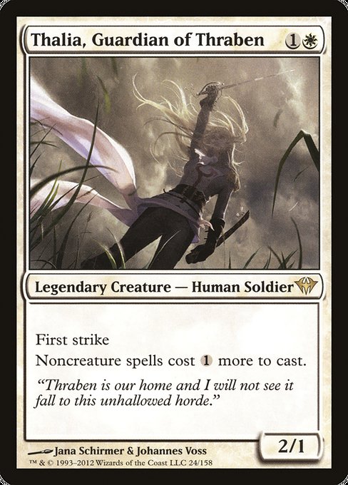 Thalia, Guardian of Thraben [Dark Ascension] - Evolution TCG