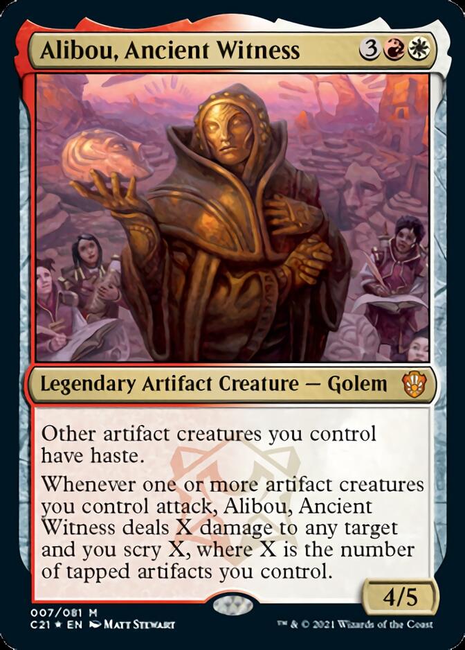 Alibou, Ancient Witness [Commander 2021] - Evolution TCG