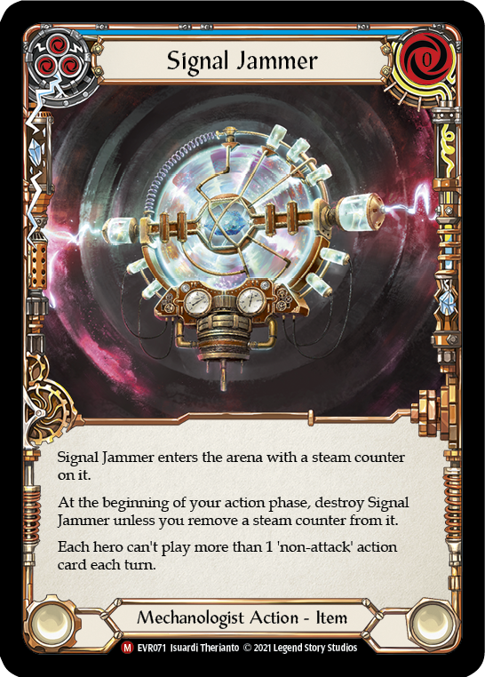 Signal Jammer [EVR071] (Everfest)  1st Edition Normal - Evolution TCG