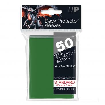 50ct Green Standard Deck Protectors - Evolution TCG