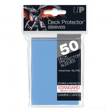 50ct Light Blue Standard Deck Protectors - Evolution TCG