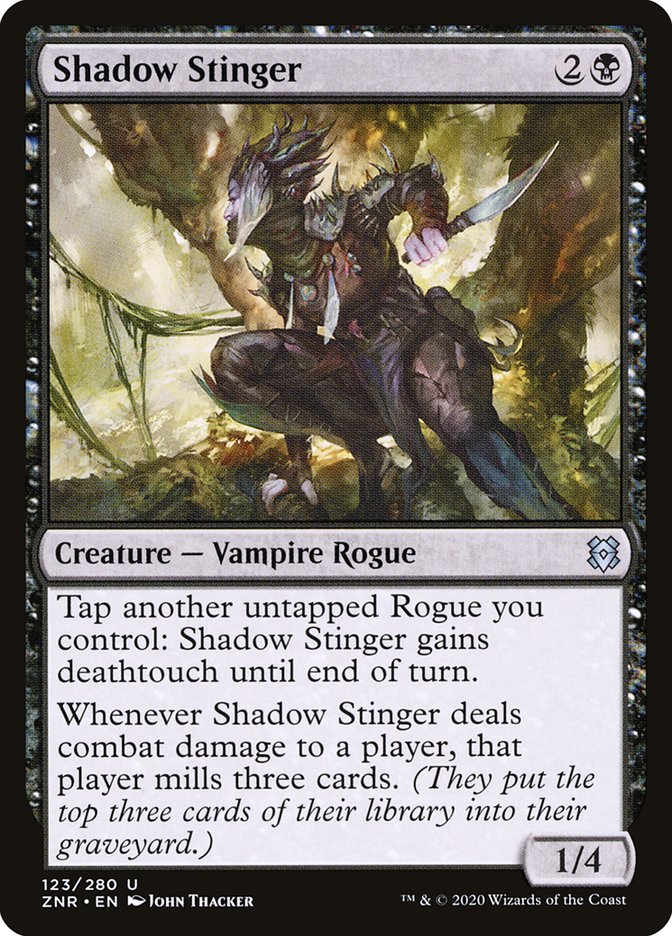 Shadow Stinger [Zendikar Rising] - Evolution TCG