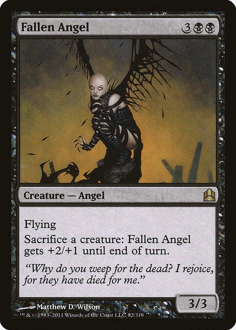 Fallen Angel [Commander 2011] - Evolution TCG