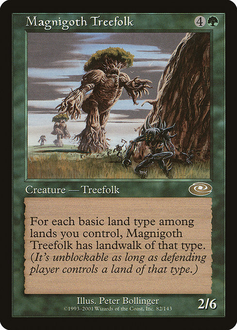 Magnigoth Treefolk [Planeshift] - Evolution TCG