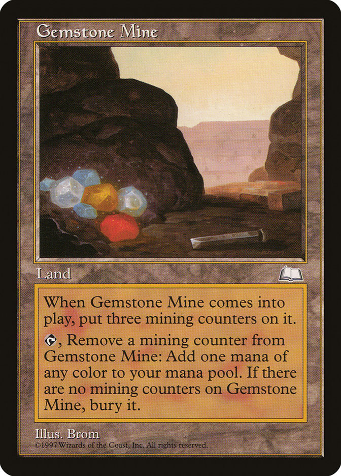 Gemstone Mine [Weatherlight] - Evolution TCG
