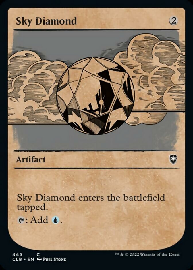 Sky Diamond (Showcase) [Commander Legends: Battle for Baldur's Gate] - Evolution TCG