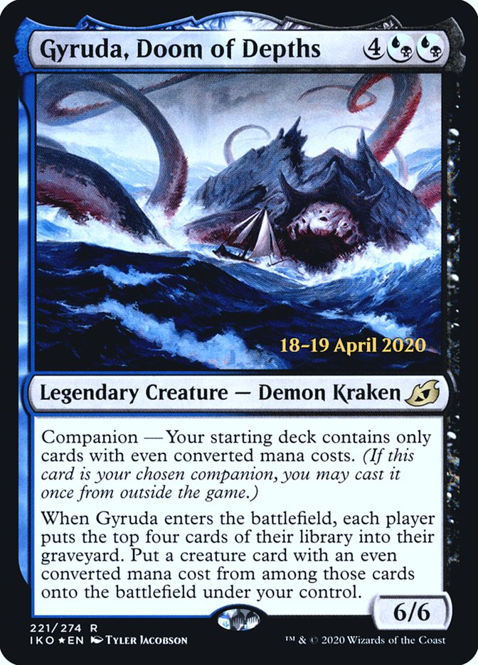 Gyruda, Doom of Depths  [Ikoria: Lair of Behemoths Prerelease Promos] - Evolution TCG