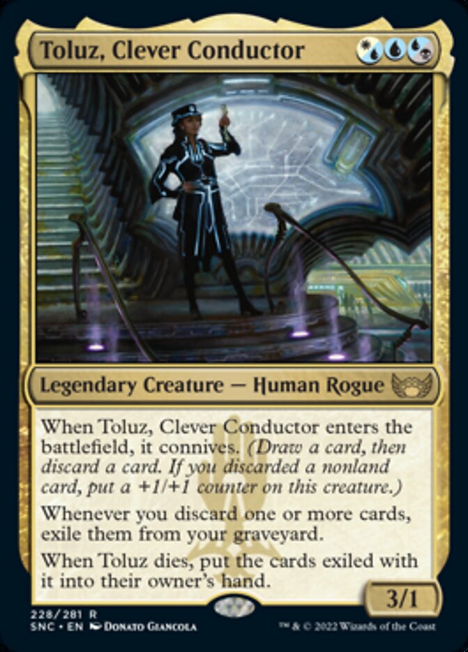 Toluz, Clever Conductor [Streets of New Capenna] - Evolution TCG