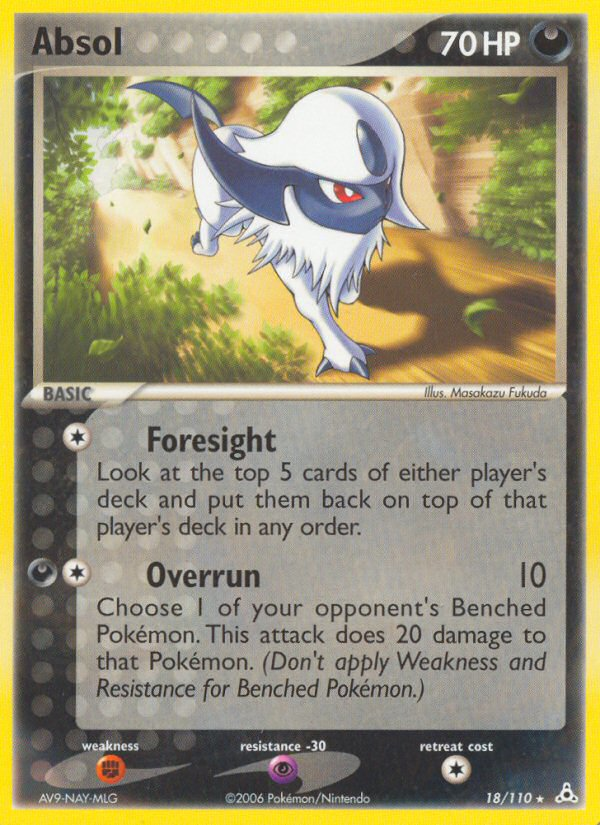 Absol (18/110) [EX: Holon Phantoms] - Evolution TCG