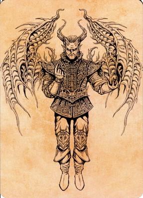 Raphael, Fiendish Savior Art Card (75) [Commander Legends: Battle for Baldur's Gate Art Series] - Evolution TCG