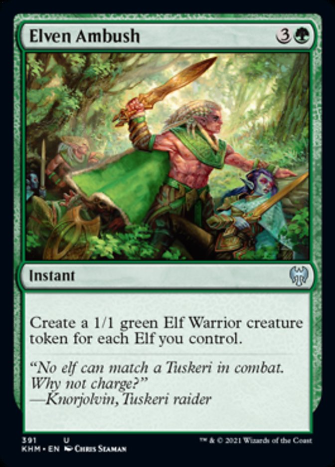 Elven Ambush [Kaldheim] - Evolution TCG