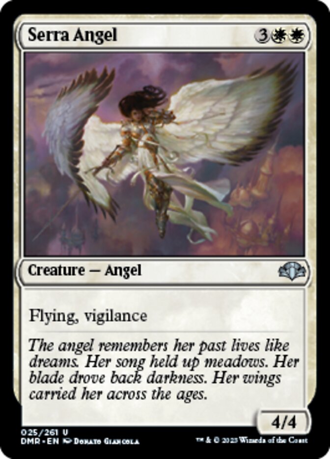 Serra Angel [Dominaria Remastered] - Evolution TCG