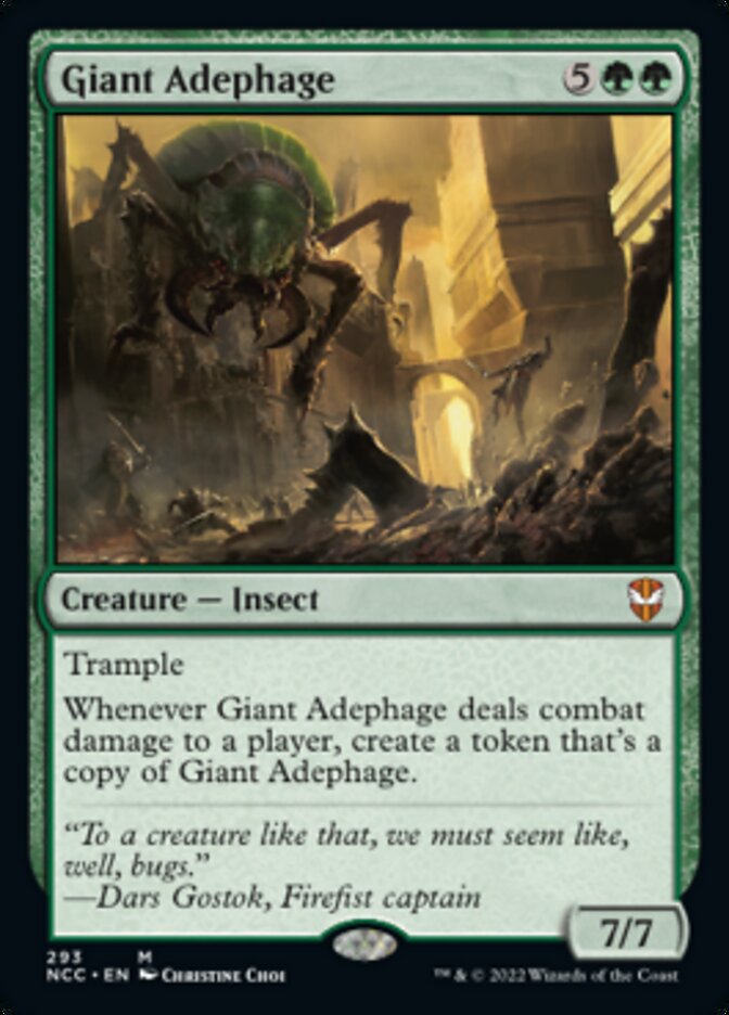 Giant Adephage [Streets of New Capenna Commander] - Evolution TCG