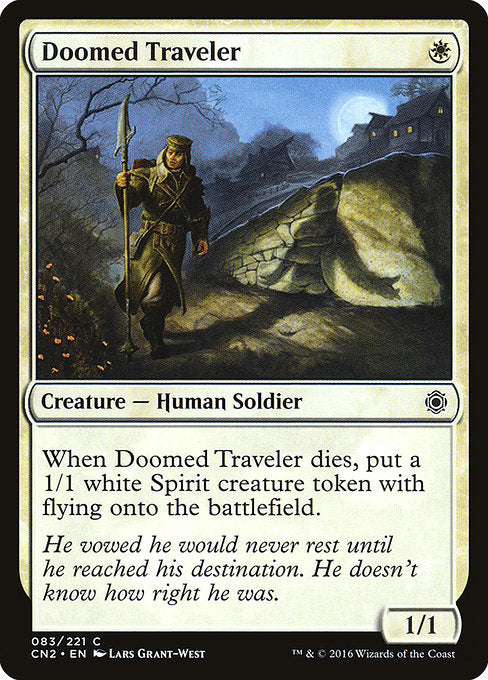 Doomed Traveler [Conspiracy: Take the Crown] - Evolution TCG